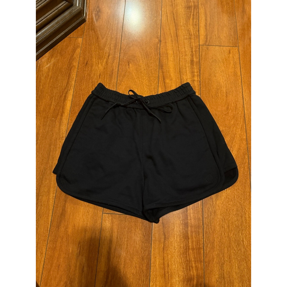 Women's FRANGER ADAM LIPPES Black Athletic Shorts S - Picture 2 of 6